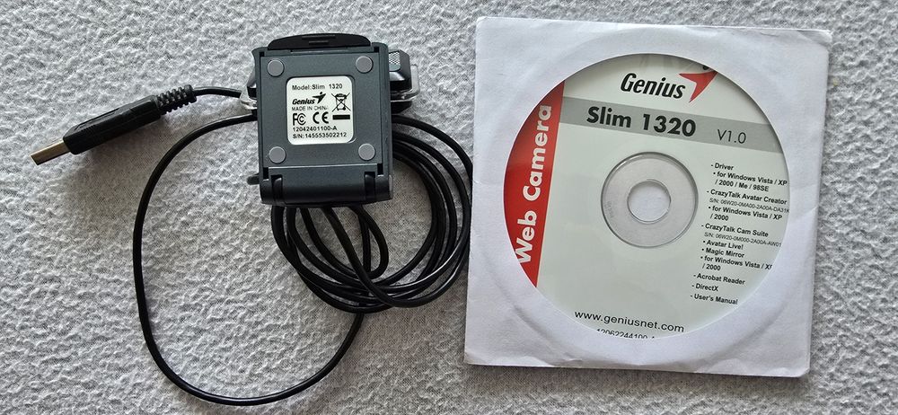 Web kamera Genius SLIM 1320 Manual
