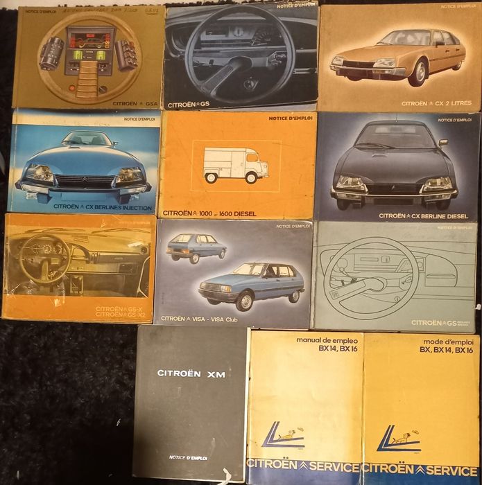 Vendo Manuais Citroën Citroen
