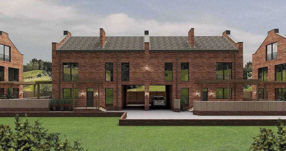 Срочная продажа! Новый дом из красного кирпича! на 6.5 ст.Б.Фонтана