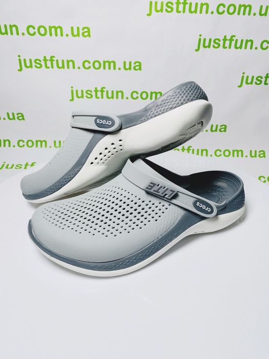 Кроксы Crocs Literide 360 серые черные синие 36-44