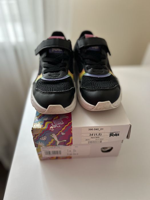 Кросівки Puma 34 р для дівчинки( Оригінал)