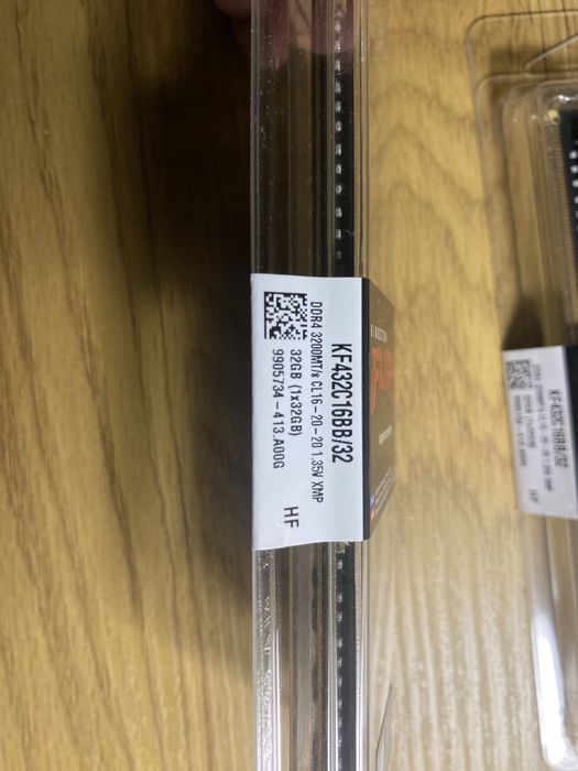 Memória RAM Kingston FURY Beast DDR4 3200 MHz 64GB 2x32GB CL16