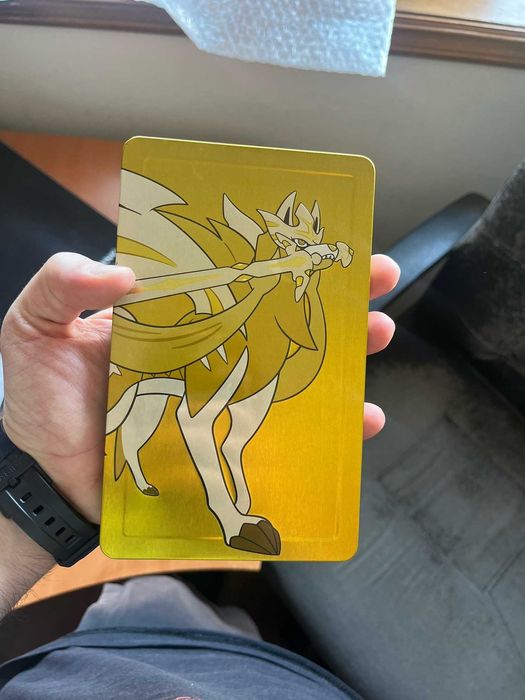 Pokemon Sword & Shield - Edição Dupla Steelbook (sem jogo) c/código