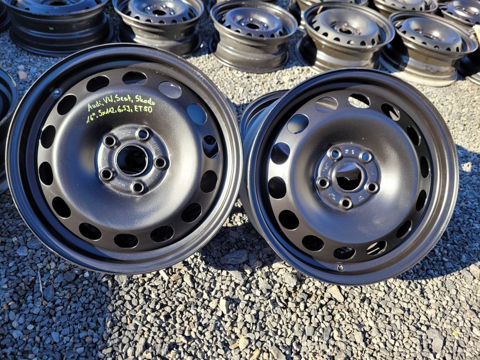 FELGI Stalowe Stalówki VW Audi Seat Skoda 16cali 5x112