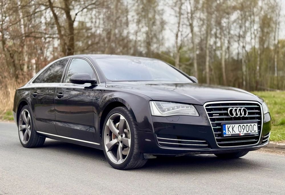 Audi A8 Salon Polska, bezwypadkowy, bogato wyposażony - PROMOCJA