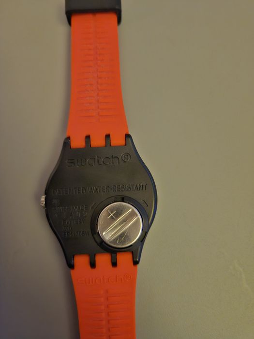 Relógio Swatch a pilhas