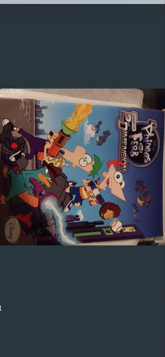 Manual jogo Ps3 Phinea And Ferb 2nd Dimension