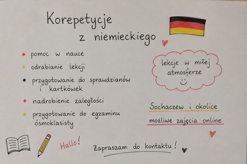 Korepetycje niemiecki dla dzieci i młodzieży