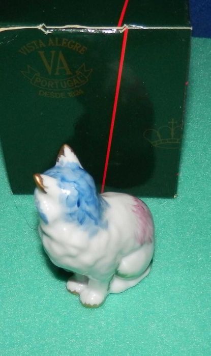 NOVO PREÇO - Vista Alegre 4 Gatos novo Preço PIntados a mão -  coleção