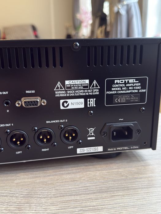 オーディオ機器 Rotel RC 1590 przedwzmacniacz Ustrzyki Dolne • OLX.pl
