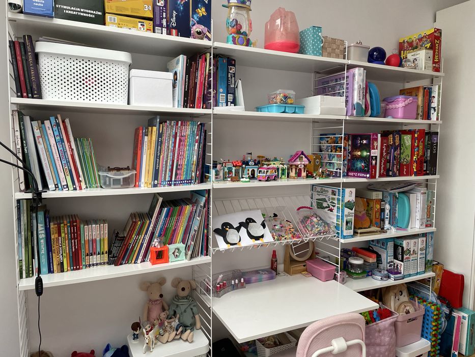 Regał modułowy STRING 238 x 200 cm.