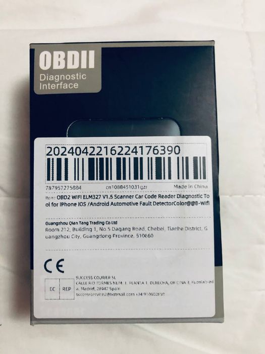 Авто сканер ELM OBD WIFI Bluetooth 1.5/ 2.1 новые