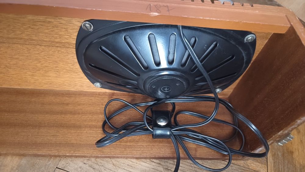 Adapter przenośny z głośnikami Unitra fonica wg 580f sprawny igła gram