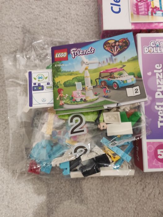 Zestaw zabawek - LEGO, planszówki  (część z nich NOWA)