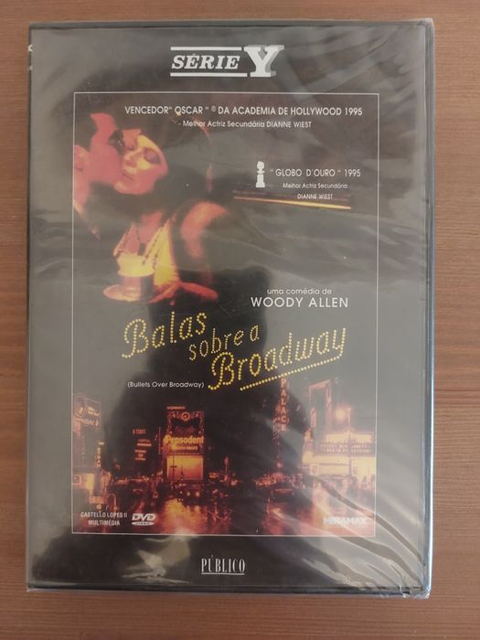 DVD NOVO e SELADO - " Balas sobre a Broadway" (1994)