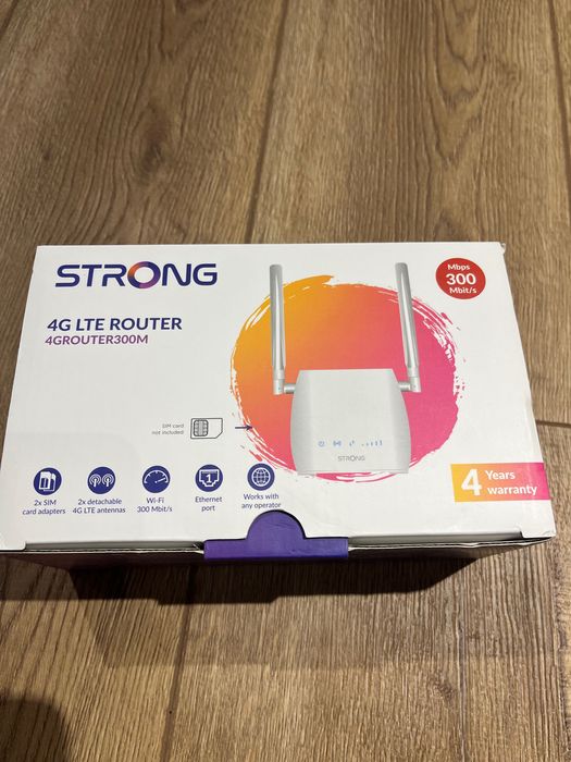 4G LTE WIFI роутер 300mb STRONG