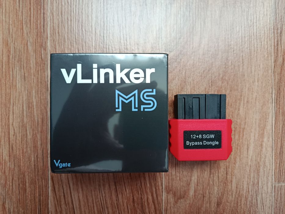 Сканер vLinker MS + байпас 12+8 (Tesla, Jeep, Dodge, Alfa Romeo)
