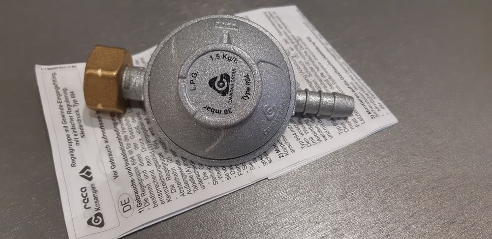 Регулятор давления газа редуктор газа газовый пропановый баллон Италия