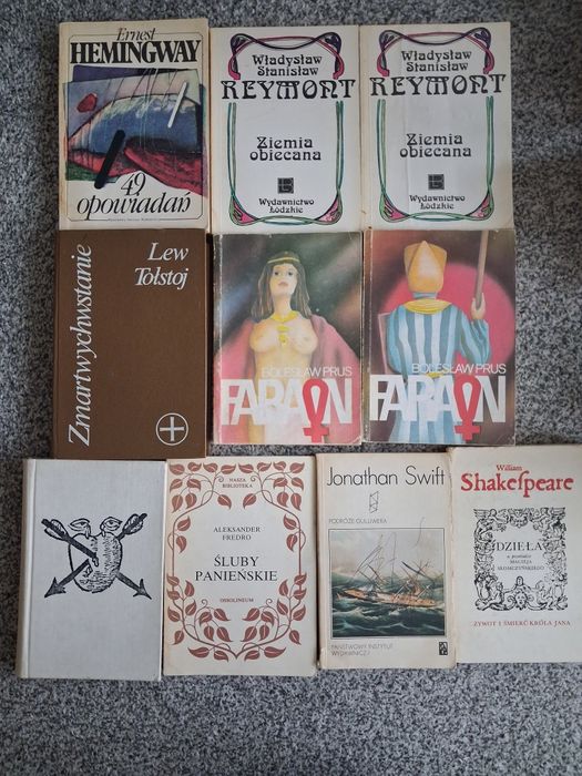 Zestaw starych książek