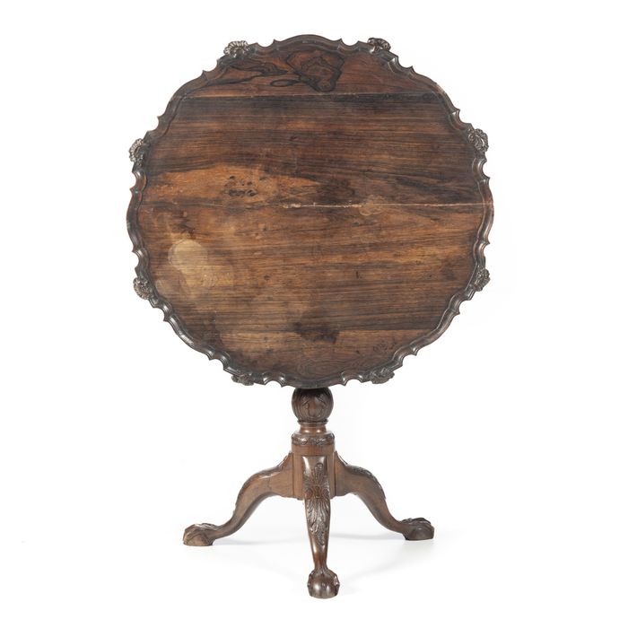 Mesa de rebater D. José em pau-santo - Século XVIII