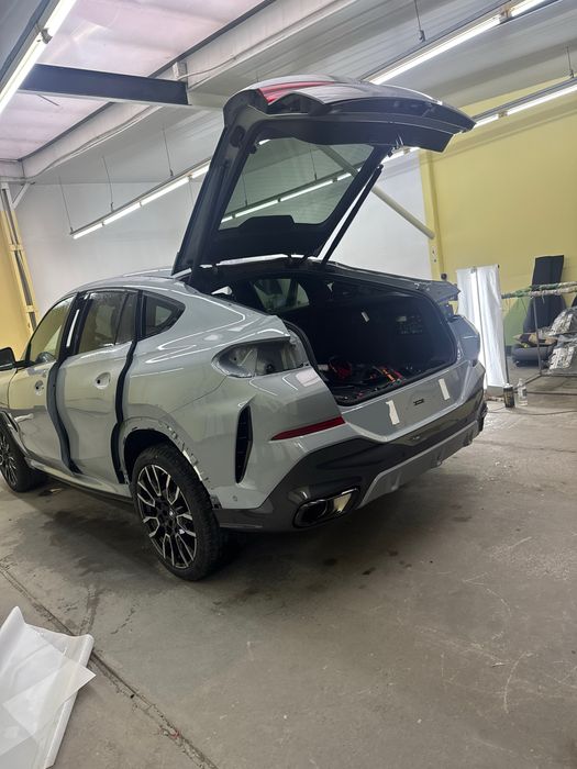 Поклейка антигравийной пленки