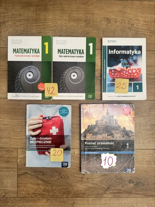 Podręczniki do liceum – osobno lub komplet