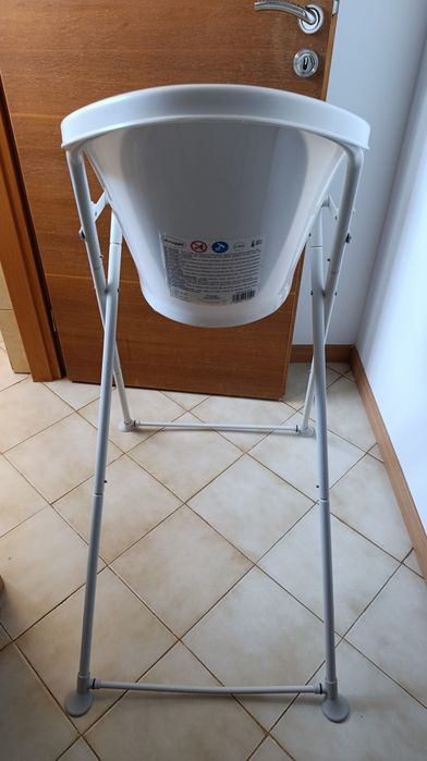 Banheira bébé  shnuggle com suporte