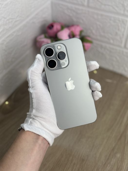 iPhone 15 Pro 128GB - Хороший стан! • Фізична-сім! • Акб 90% •  Гарантія!
