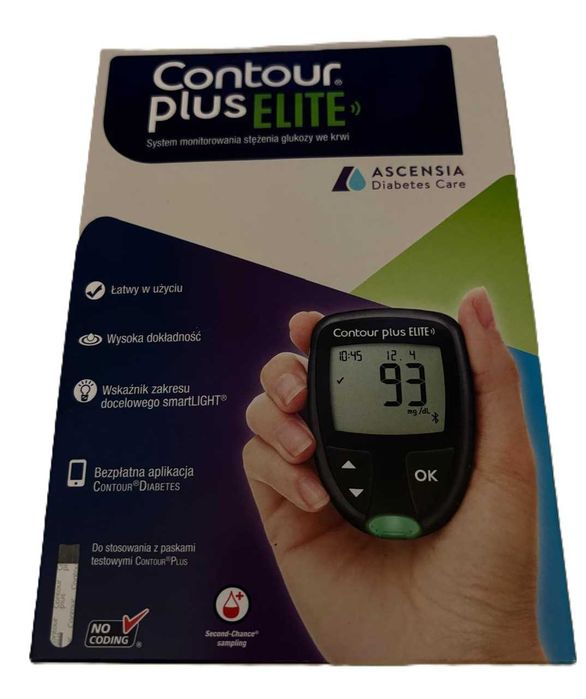 Glukometr Contour Plus Elite, oryginalnie zapakowany!!!