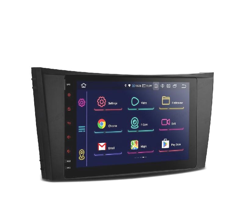 AUTO RADIO GPS ANDROID 12 PARA MERCEDES CLS W219 05-06 E W211 02-08
