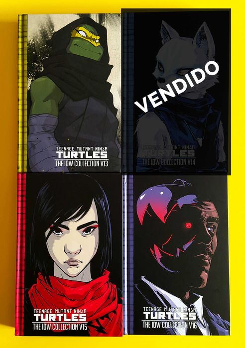 Livros Teenage Mutant Ninja Turtles IDW Collection