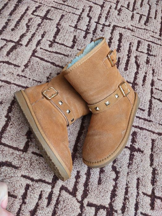 Угги коричневий рыжий