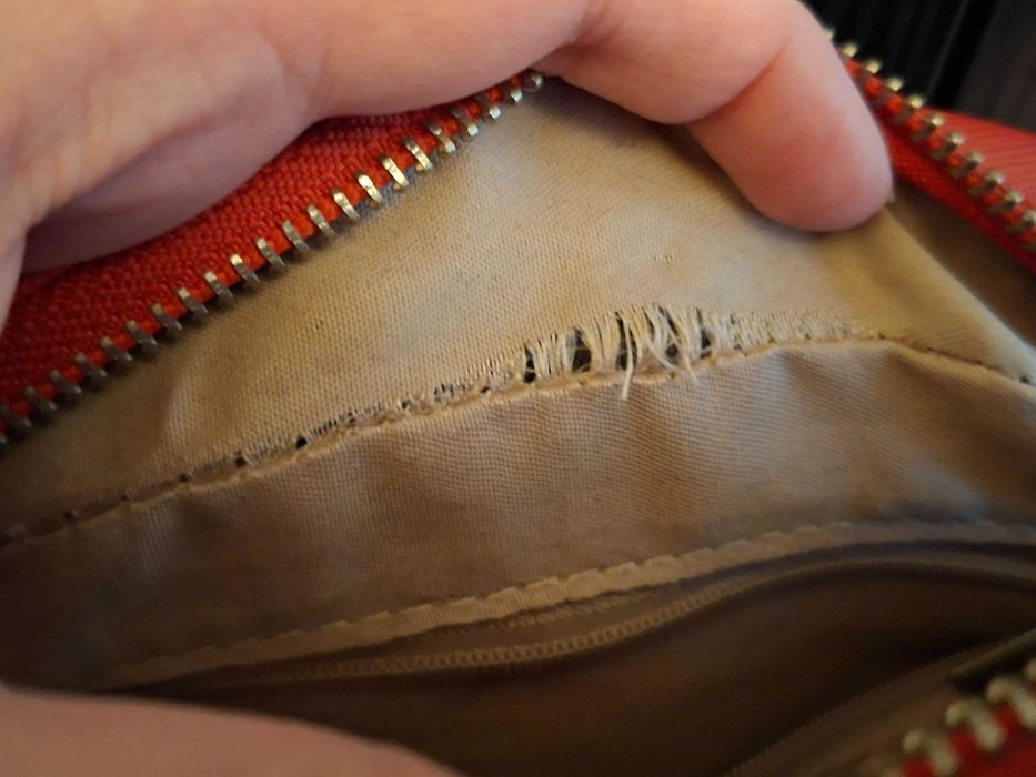 Torebka mała odcień czerwonego listonoszka