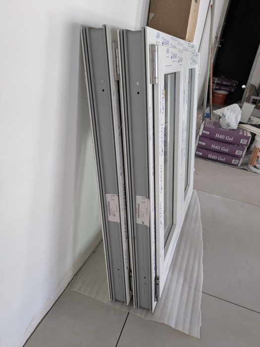 Janela PVC nova - Perfil GEALAN branco