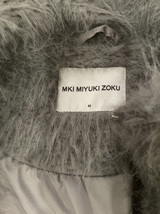 куртка MKI MIYUKI ZOKU Faux Alpaca Track Jacket
