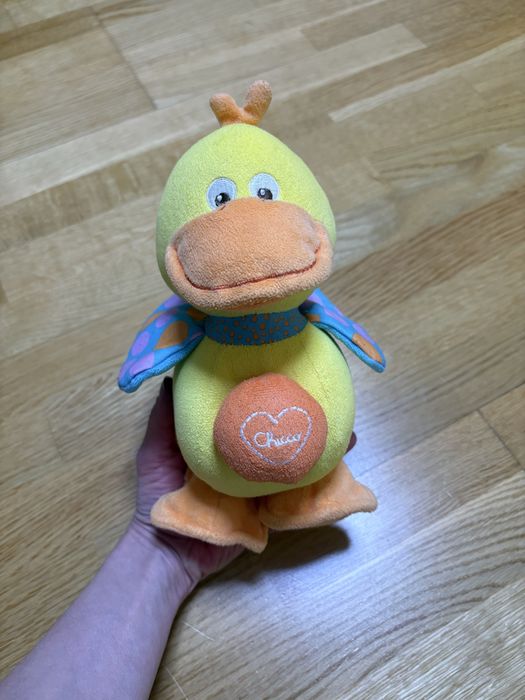 Каченя chicco музикальне музична іграшка