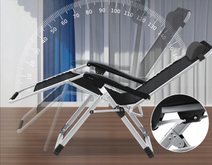 Leżak aluminium Antracyt KESSER