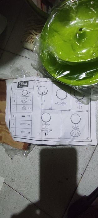 Espelho com duas taças