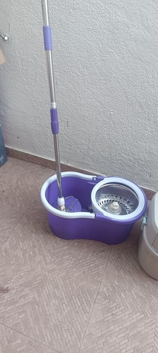 Mop Giratório com balde