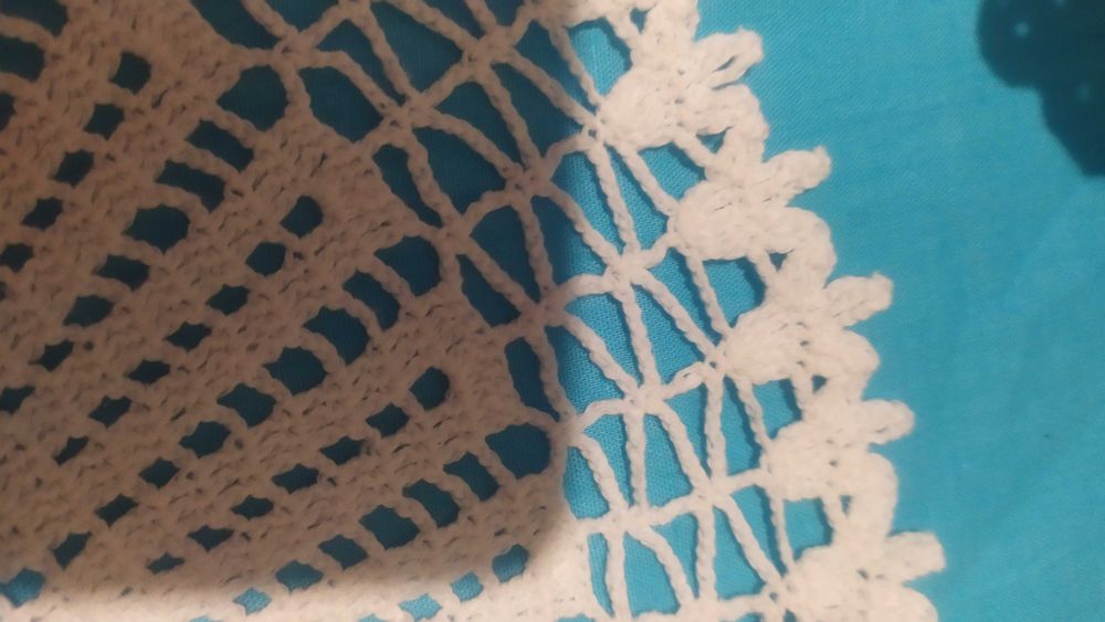 Ціна за 7 шт білі серветки  гачком в'язана серветка крючком салфетки