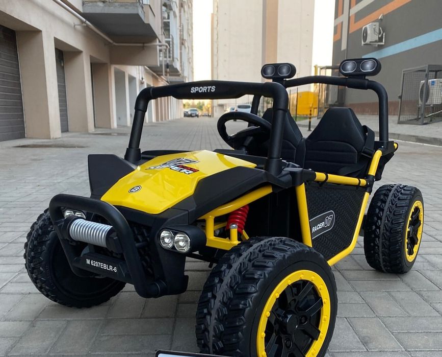 Дитячий електромобіль Багги на два місця двухместный детский 4 Мотора