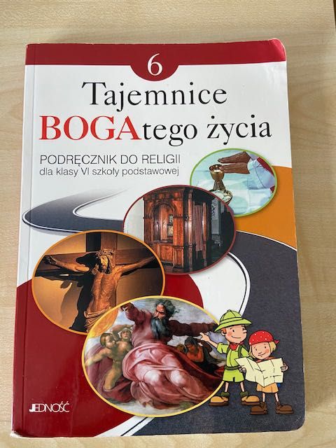 Książka do religii klasa 6 Tajemnice BOGAtego życia wyd. Jedność