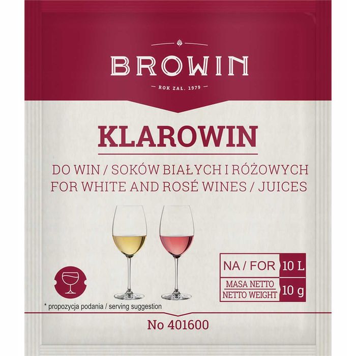 Klarowin do win i soków