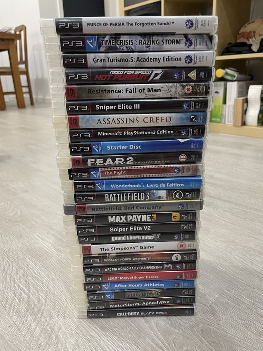 Jogos ps3- usados mas como novos a partir de 5€