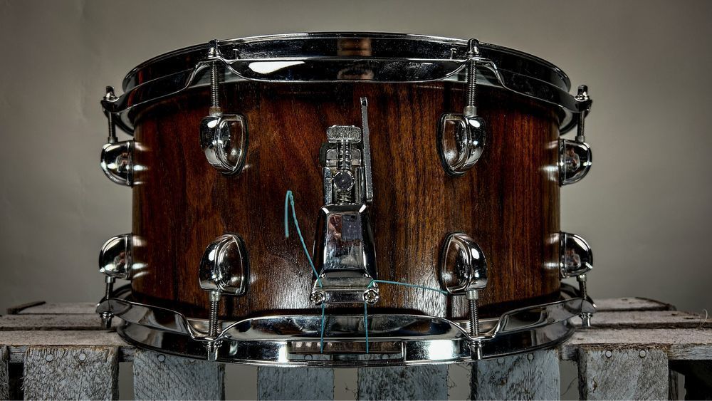 MK-Drums - Custom Snare 14” x 6” - American Walnut - Werbel Klepkowy