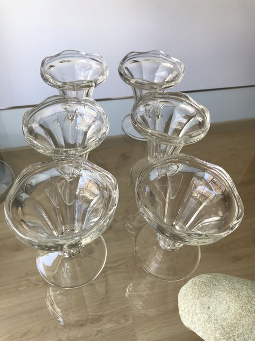 4 Tacas Vidro para Gelado