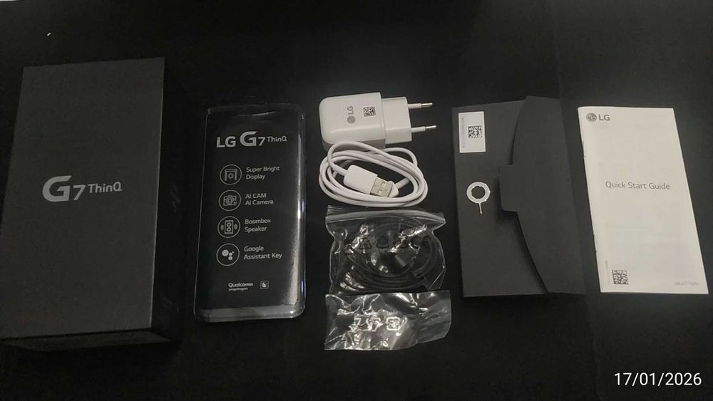 LG G7 ThinQ 64GB - Como Novo + Caixa e Acessórios