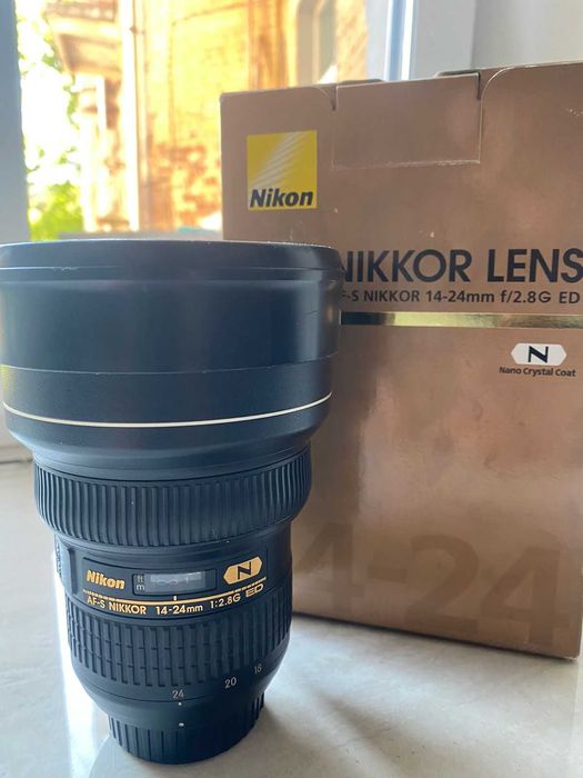 Nikon 14-24 mm, f/2.8