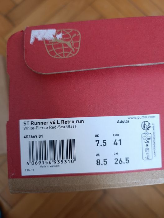 Sprzedam nowe buty Puma St Runner v4 Retro Run - 41 (7.5)