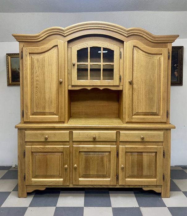 Сервант вітрина буфет дубовий масив 1698